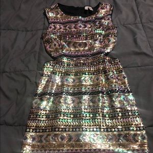 Sequin Cocktail Dress